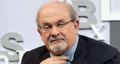 Author Salman Rushdie Attacked on Stage Moments Before Giving Speech in New York - www.justjared.com - New York - New York