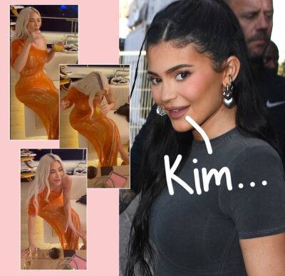 Kylie Jenner - Kim Kardashian - Kendall Jenner - Kris Jenner - Tiktok - Kylie Jenner Flaunts Six-Figure Birkin Bag At Birthday Party -- As Big Sis Kim Delivers Meme-Worthy Drink Drama! - perezhilton.com - Chicago