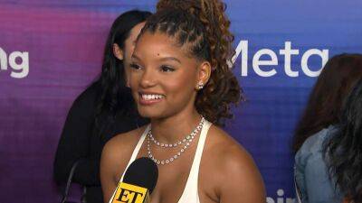 Deidre Behar - Halle Bailey - Halle Bailey Reveals 'The Little Mermaid' Moment That Made Her Cry (Exclusive) - etonline.com - county Young - city Hollywood, county Young