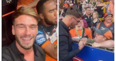 Paige Thorne - Itv Love - Cheyanne Kerr - ITV Love Island's Jacques reunited with teammates and fans at Castleford Tigers as he and Paige delete all traces of each other - manchestereveningnews.co.uk - county Kerr