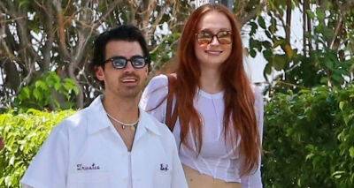 Joe Jonas - Joe Jonas & Sophie Turner Spend the Afternoon Hanging Out with Friends in Miami - justjared.com - Miami - Florida