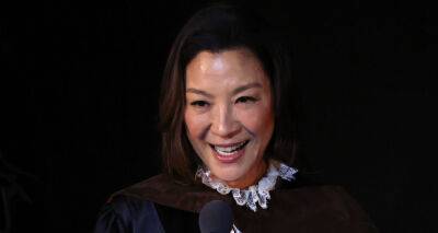 Michelle Yeoh Receives Honorary Degree from American Film Institute - www.justjared.com - China - USA - Hollywood