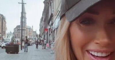 Gary Lucy - Laura Anderson - Love Island's Laura Anderson returns to Stirling following split from Dane Bowers - dailyrecord.co.uk - Britain - Scotland - Dubai - county Love