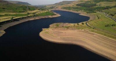 Low water levels continue at Manchester's reservoirs during weekend of extreme heat - www.manchestereveningnews.co.uk - Manchester