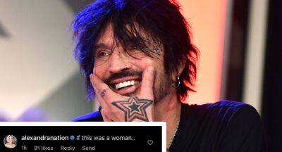 Tommy Lee - The big problem with Tommy Lee’s nude Instagram photo leak - newidea.com.au