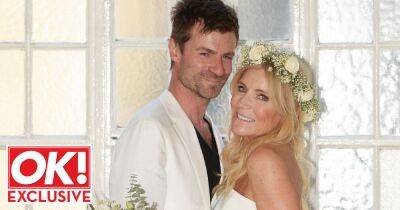 Michelle Collins, 60, marries fiancé Michael, 39, in London ceremony – see all the wedding pics - www.ok.co.uk - London - county Hall