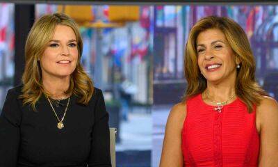 Trump - Jenna Bush Hager - Hoda Kotb - Today Show - Hoda Kotb and Savannah Guthrie reunite on Today - and here's why they have been off a lot - hellomagazine.com - city Savannah, county Guthrie - county Guthrie