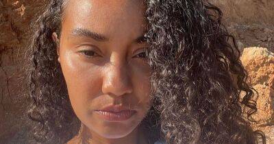Leigh-Anne Pinnock glows in make up-free snap as month-long Greek holiday comes to an end - www.ok.co.uk - Britain - USA - Greece
