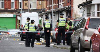 Moss Side - Police investigating if huge knife brawl is linked to fatal Moss Side shooting just metres away - manchestereveningnews.co.uk