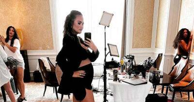 Chrissy Teigen - Trump - Chrissy Teigen ready for baby bump to be 'huge already' - msn.com - France - Brooklyn