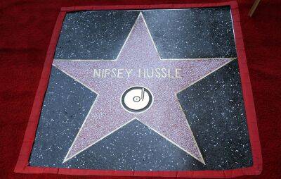 Lauren London - Nipsey Hussle - Nipsey Hussle posthumously receives star on Hollywood Walk of Fame - nme.com - Los Angeles - Los Angeles