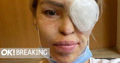 Katie Piper - Katie Piper rushed into emergency surgery after husband spots hole in her eye - ok.co.uk