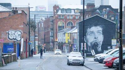 Jem Aswad-Senior - Ian Curtis - Rapper Aitch Apologizes for Painting Over Mural of Joy Division’s Ian Curtis - variety.com - Manchester