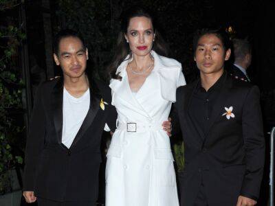 Angelina Jolie - Angelina Jolie Reveals She Hired Her Sons Maddox And Pax To Work On Her New Film ‘Without Blood’ - etcanada.com - USA - Afghanistan