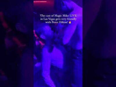The Cast Of Magic Mike LIVE Las Vegas Gets Very Friendly With Perez Hilton! - perezhilton.com - Las Vegas - city San Pedro