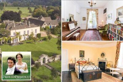 Colin Firth - Jennifer Ehle - Mansion from BBC’s ‘Pride and Prejudice’ lists for $7.3M in England - nypost.com - Britain