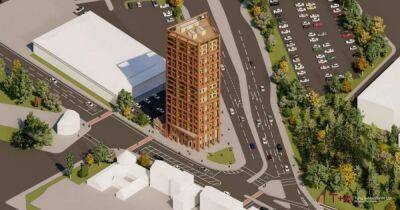 Ryan Giggs - Plan submitted for 21-storey tower block in Stretford - manchestereveningnews.co.uk - Britain - Centre - county Quay
