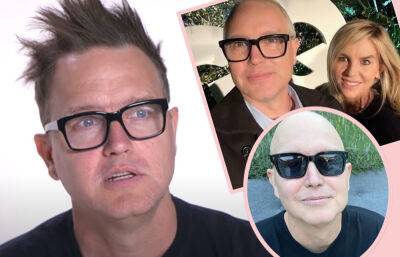 Mark Hoppus Reveals How His Wife Helped Him Overcome Deep Depression & Suicidal Thoughts During Chemo - perezhilton.com