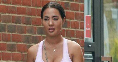 Yazmin Oukhellou looks downcast as she's pictured on day of ex Jake Mclean's funeral - www.ok.co.uk - Turkey