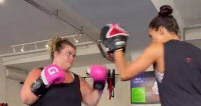 Happy Monday - Amy Tapper - Gogglebox’s Amy Tapper works up a sweat as she boxes in gym after two stone weight loss - ok.co.uk
