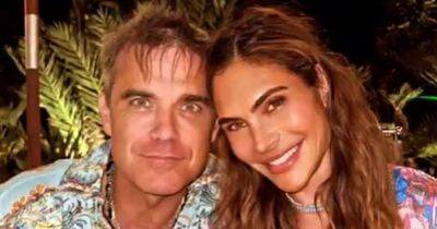 Robbie Williams' lavish Ibiza getaway with wife Ayda including rare snaps of their children - www.ok.co.uk - Los Angeles