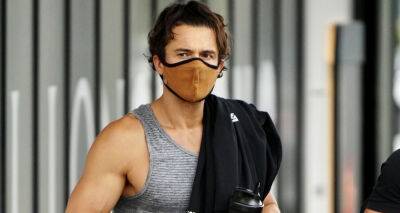 Orlando Bloom Shows Off His Muscles Leaving Workout in Australia - www.justjared.com - Australia