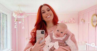 Joe Swash - Stacey Solomon - Stacey Solomon shows off matching wedding dress with baby daughter after wedding - ok.co.uk