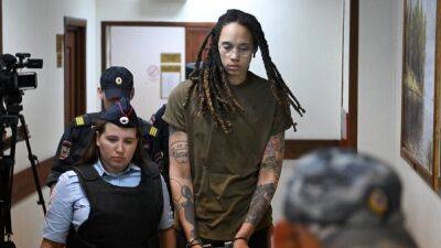 Brittney Griner - Brittney Griner Appears in Court for First Time Since Proposed Prisoner Swap Was Revealed - etonline.com - Russia - Germany - Illinois - city Moscow