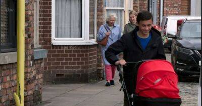 Jack Webster - Abi Webster - Coronation Street fans left in stitches over baby Alfie pram blunder - ok.co.uk