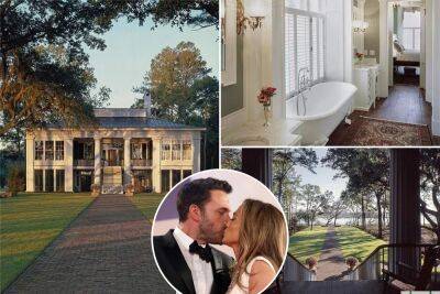 Jennifer Lopez - Ben Affleck - Inside Ben Affleck’s ‘plantation’ home where he will marry Jennifer Lopez - nypost.com - Greece - county Hampton