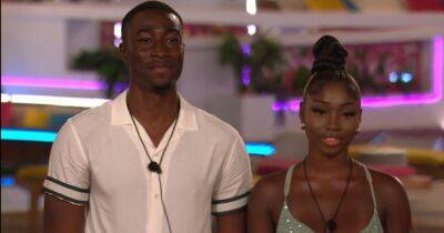 Love Island's Indiyah confronts Deji over his claims they kissed in unaired villa scenes - ok.co.uk