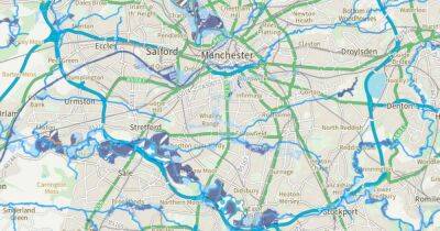 Map shows where 50,000 homes are at risk of flooding across Greater Manchester - www.manchestereveningnews.co.uk - Manchester