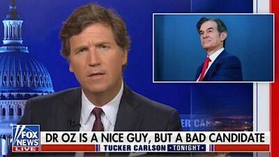 Tucker Carlson Trash Talks Dr. Oz in Pennsylvania Senate Race: He’s ‘Getting Crushed by a Stroke Victim’ - thewrap.com - Pennsylvania