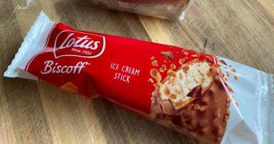 Half the price and just as good - the Aldi ice cream lolly on a par with Lotus Biscoff - manchestereveningnews.co.uk