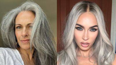 Gray Hair Extensions Are in Serious Demand - glamour.com