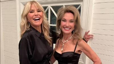 Christie Brinkley - Susan Lucci - Helmut Huber - Mario Cantone - ‘All My Children’ star Susan Lucci performs with pal Christie Brinkley at Hamptons event: ‘Our tradition’ - foxnews.com - county Hampton - New York, county Hampton