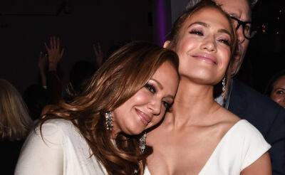 Jennifer Lopez - Leah Remini - Here's Why Leah Remini Reportedly Missed BFF Jennifer Lopez's Georgia Wedding - justjared.com