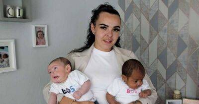 Stunned mum gives birth to 'one in a million' twins with different skin colours - www.dailyrecord.co.uk - Scotland - Nigeria - Jamaica