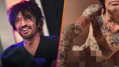 Tommy Lee - Tommy Lee Explains That NSFW Full-Frontal Nude Photo - etonline.com - Texas - city San Antonio, state Texas