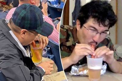 We tried that Yankee fan’s ‘hot dog beer straw’ hack: Genius or just gross? - nypost.com - New York