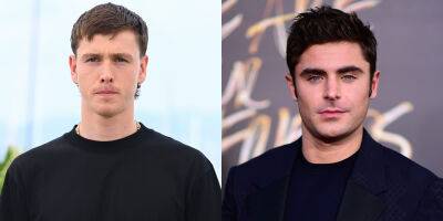 Sean Durkin - Harris Dickinson To Play Zac Efron's Brother in 'Iron Claw' Wrestling Film - justjared.com - county Harris - city Dickinson, county Harris