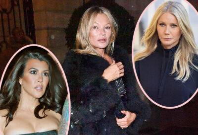 Kourtney Kardashian - Gwyneth Paltrow - Moss - Whoa! Kate Moss Goes COMPLETELY NUDE At 48 In Video Launching Her New Lifestyle Brand! - perezhilton.com