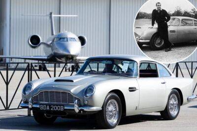 Sean Connery - Sean Connery’s personal James Bond Aston Martin DB5 sells for $2.4M - nypost.com - Scotland - California - county Monterey