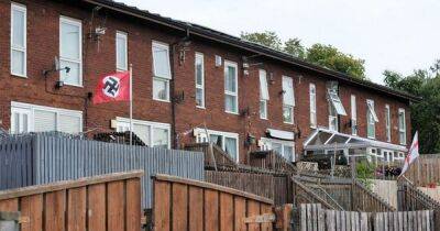 Ex-British soldier takes down Nazi flag after community backlash and 'hearing him play German music' - www.manchestereveningnews.co.uk - Britain - Germany - county Walker