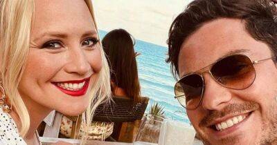 Kimberley Walsh - Gray Atkins - Michelle Hardwick - Toby-Alexander Smith - Tracy Metcalfe - Amy Walsh - Danielle Harold - ITV Emmerdale's Amy Walsh announces engagement to EastEnders' Toby-Alexander Smith after romantic proposal - manchestereveningnews.co.uk - county Metcalfe