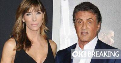 Sylvester Stallone's wife files for divorce after he gets tattoo of her covered up - www.ok.co.uk - Florida - county Palm Beach