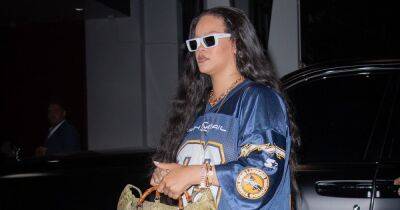 Rihanna looks cool as she heads out in NYC with A$AP Rocky after son’s birth - ok.co.uk - Britain - New York - Manhattan - Barbados