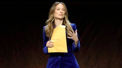 Olivia Wilde Decries ‘Really Scary’ Security Breach That Allowed Custody Papers to Be Served on CinemaCon Stage - thewrap.com