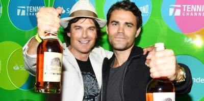 Ian Somerhalder & Paul Wesley Kick Off US Open with Their Brother’s Bond Bourbon! - www.justjared.com - USA - New York - county Murray