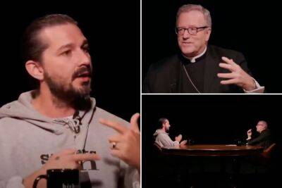 Jesus Christ - John Paul II (Ii) - Shia Labeouf - Abel Ferrara - Shia LaBeouf converts to Catholicism after studying for ‘Padre Pio’ movie - nypost.com - Italy